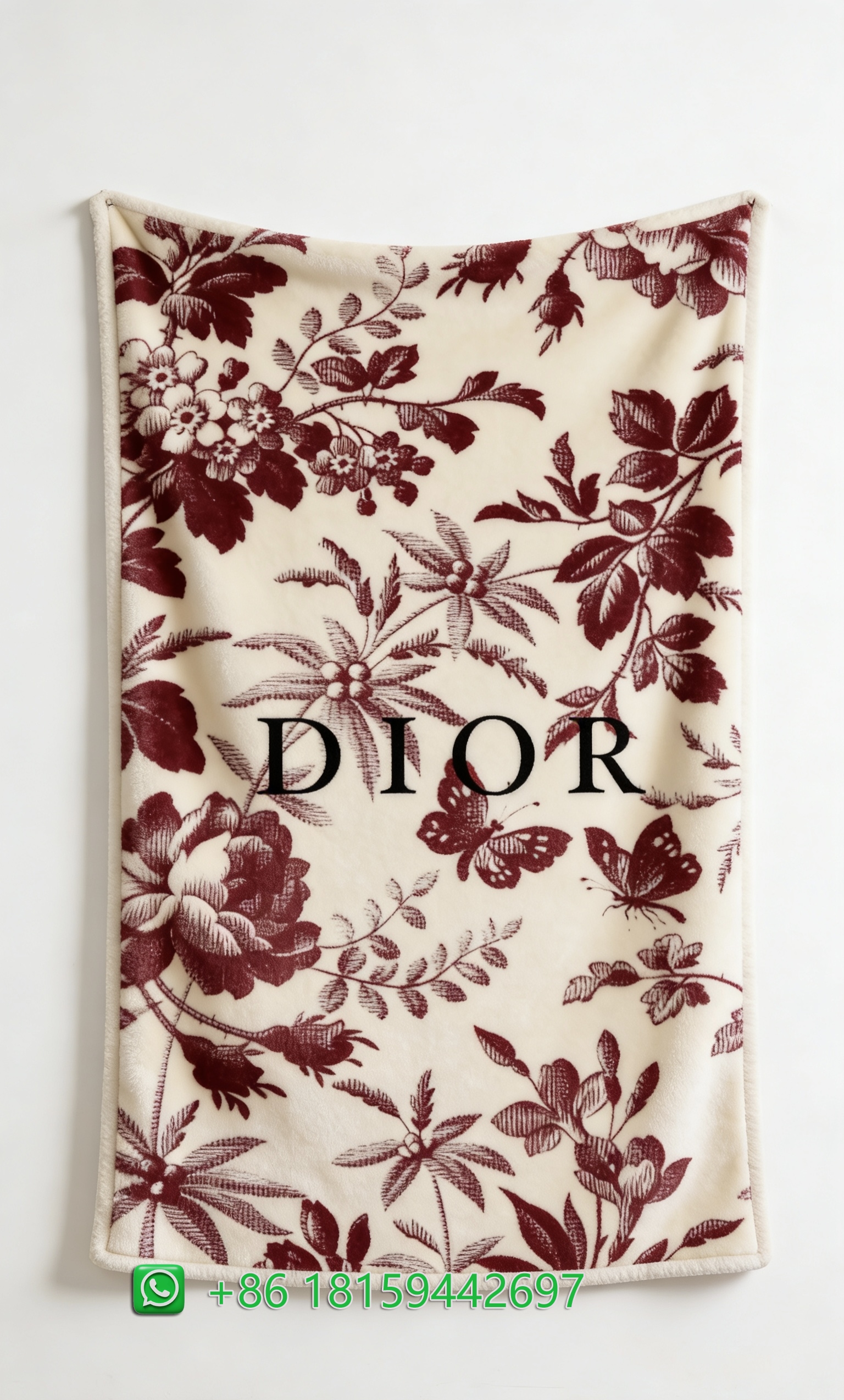 Dior Throw Blankets